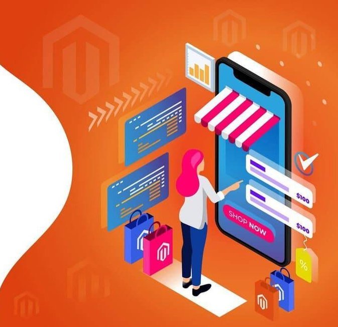 Magento Developer illustration