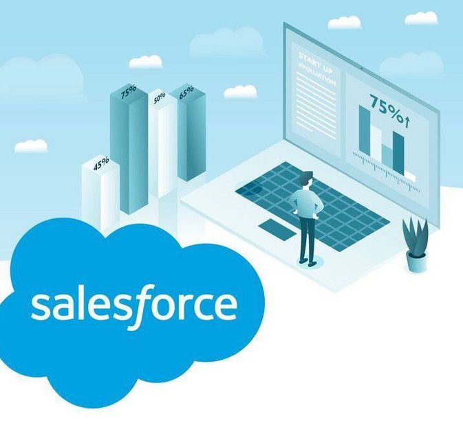 Salesforce Developer illustration